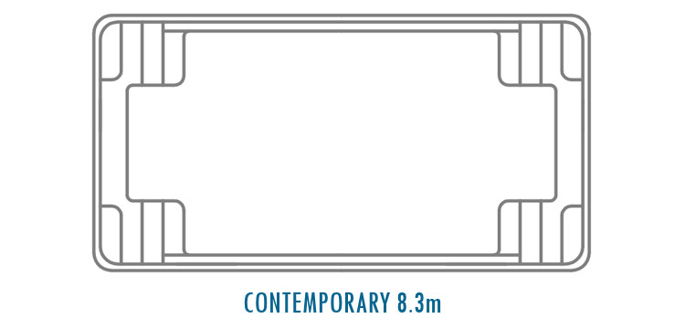 Compass Pools Australia Fibreglass Swimming Pool Shapes - Contemporary 8_3