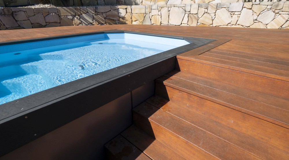 Consider Little Pools self standing fibreglass pools for cost conscious pool owners