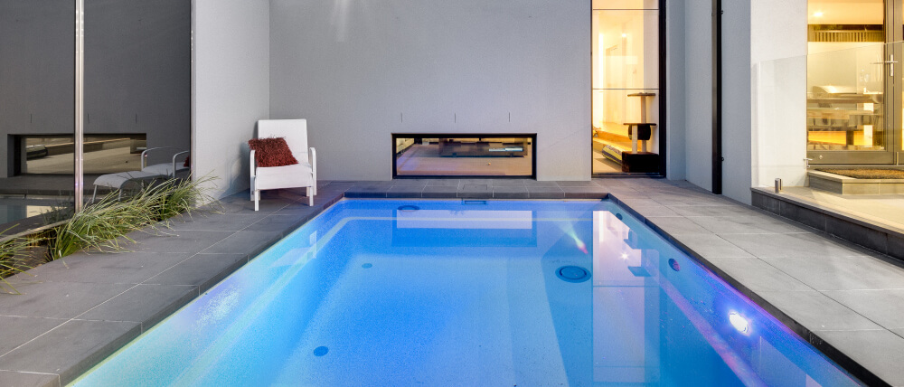 Environmentally friendly pools with led lights